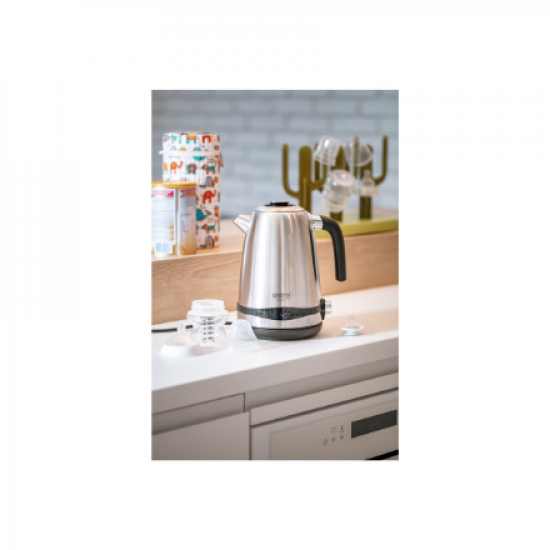 Camry | Kettle | CR 1291 | Electric | 2200 W | 1.7 L | Stainless steel | 360° rotational base | Stainless steel