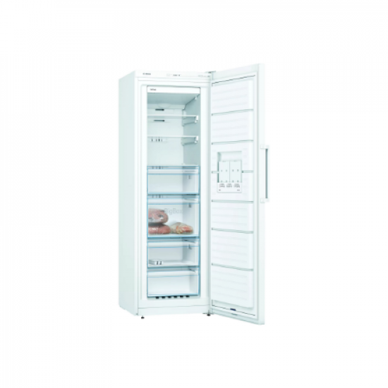 Bosch | Freezer | GSN33VWEP | Energy efficiency class E | Upright | Free standing | Height 176 cm | Total net capacity 225 L | No Frost system | White