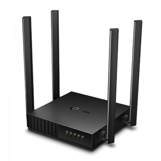 Dual Band Router | Archer C54 | 802.11ac | 300+867 Mbit/s | 10/100 Mbit/s | Ethernet LAN (RJ-45) ports 4 | Mesh Support No | MU-MiMO Yes | No mobile broadband | Antenna type 4xFixed