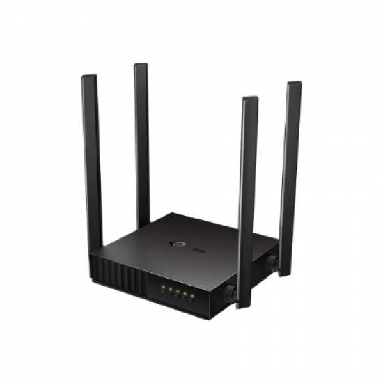 Dual Band Router | Archer C54 | 802.11ac | 300+867 Mbit/s | 10/100 Mbit/s | Ethernet LAN (RJ-45) ports 4 | Mesh Support No | MU-MiMO Yes | No mobile broadband | Antenna type 4xFixed