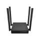 Dual Band Router | Archer C54 | 802.11ac | 300+867 Mbit/s | 10/100 Mbit/s | Ethernet LAN (RJ-45) ports 4 | Mesh Support No | MU-MiMO Yes | No mobile broadband | Antenna type 4xFixed