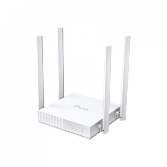 Dual Band Router | Archer C24 | 802.11ac | 300+433 Mbit/s | 10/100 Mbit/s | Ethernet LAN (RJ-45) ports 4 | Mesh Support No | MU-MiMO Yes | No mobile broadband | Antenna type 4xFixed
