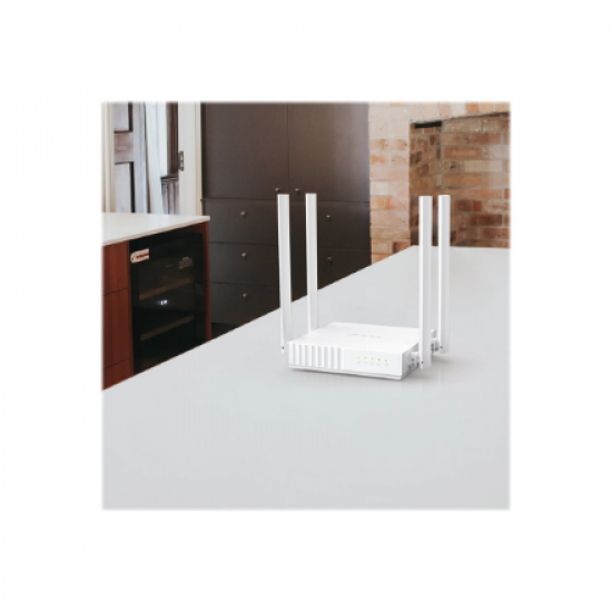 Dual Band Router | Archer C24 | 802.11ac | 300+433 Mbit/s | 10/100 Mbit/s | Ethernet LAN (RJ-45) ports 4 | Mesh Support No | MU-MiMO Yes | No mobile broadband | Antenna type 4xFixed