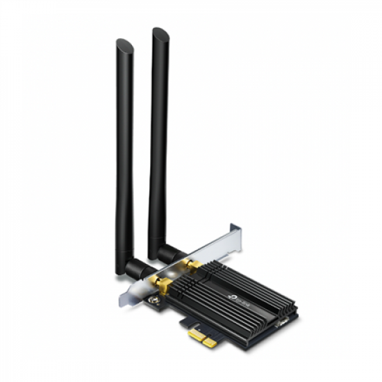 TP-LINK | Archer Wi-Fi 6 Bluetooth 5.0 PCIe Adapter | TX50E | 2.4GHz/5GHz | Antenna type 2xExternal