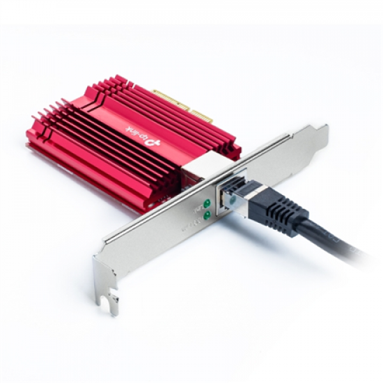 TP-LINK | TX401 | Gigabit PCI Express Network Adapter | 10/100/1000 Mbit/s | 1× PCI Express 3.0 x4, 1× RJ45 Gigabit/Megabit Port