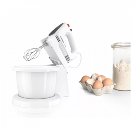 Bosch | Mixer | CleverMixx MFQ2600G | Mixer with bowl | 375 W | Number of speeds 4 | Turbo mode | White