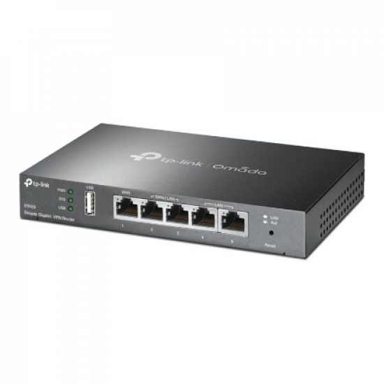 SafeStream Multi-WAN VPN Router | TL-ER605 | 802.1q | 10/100/1000 Mbit/s | Ethernet LAN (RJ-45) ports 1 Fixed Gigabit LAN Port | Mesh Support No | MU-MiMO No | No mobile broadband