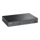 TP-LINK | JetStream 10-Port Gigabit Smart PoE Switch | TL-SG2210MP | Managed L2 | Rackmountable | SFP ports quantity 2 | PoE+ ports quantity 8 | Power supply type Single
