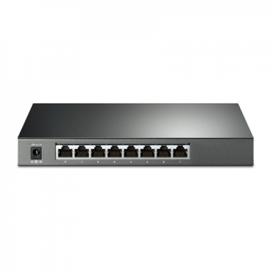 TP-LINK | JetStream 8-Port Gigabit Smart Switch | TL-SG2008P | Web Managed | Desktop | PoE+ ports quantity 4 | Power supply type External