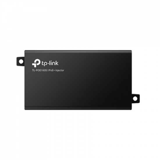 TP-LINK | PoE+ Injector Adapter | TL-POE160S | 10/100/1000 Mbit/s | Ethernet LAN (RJ-45) ports 1x10/100/1000Mbps RJ45 data-in port, 1x10/100/1000Mbps RJ45 power and data-out port
