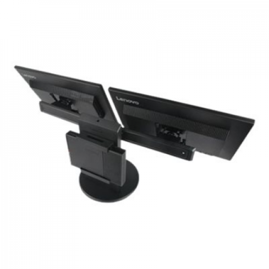Lenovo | ThinkCentre Tiny In One Dual Monitor Stand | Black
