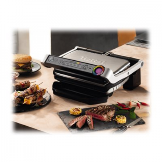 TEFAL | OptiGrill+ | GC712834 | Contact grill | 2000 W | Black