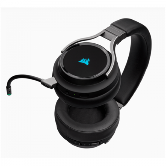 Corsair | High-Fidelity Gaming Headset | VIRTUOSO RGB WIRELESS | Wireless | Over-Ear | Wireless
