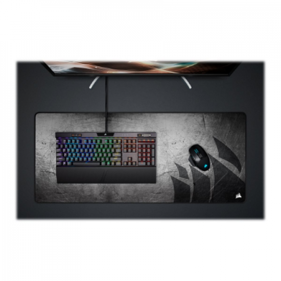 Corsair | MM350 PRO Premium Spill-Proof Cloth | Cloth | Gaming mouse pad | 930 x 400 x 4 mm | Black | Extended XL