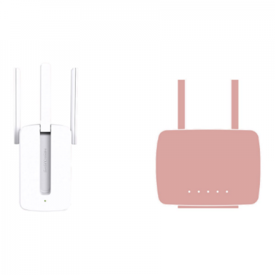 Mercusys | Wi-Fi Range Extender | MW300RE | 802.11n | 2.4GHz | 300 Mbit/s | no PoE | Antenna type 3xExternal