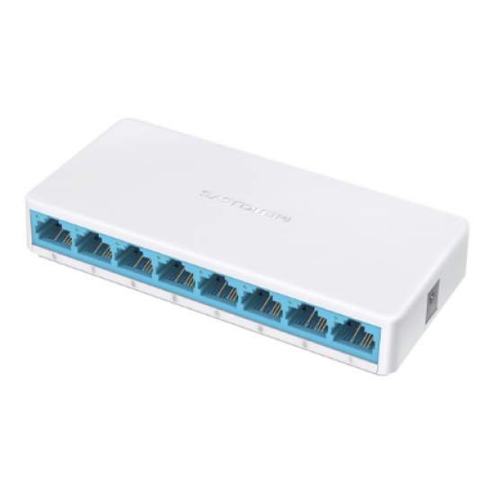 Mercusys | Switch | MS108 | Unmanaged | Desktop | 10/100 Mbps (RJ-45) ports quantity 8 | Power supply type External