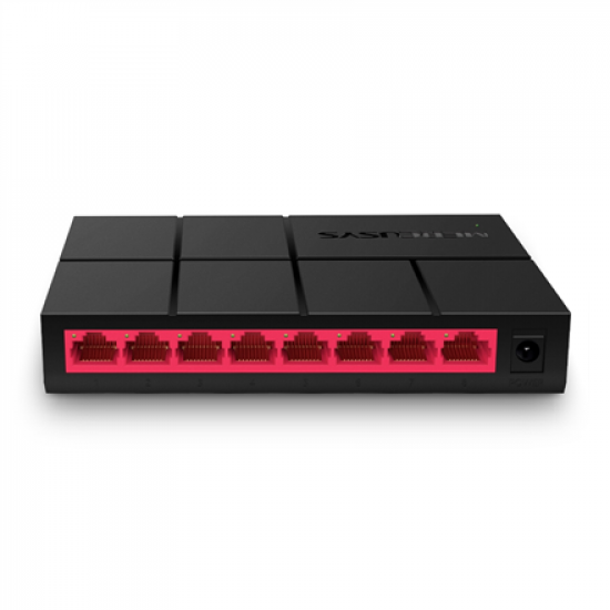 Mercusys | Switch | MS108G | Unmanaged | Desktop | Power supply type External
