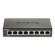 D-Link | Smart Gigabit Ethernet Switch | DGS-1100-08V2 | Managed | Desktop | Power supply type External | 24 month(s)
