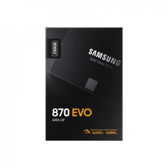 Samsung | SSD | 870 EVO | 250 GB | SSD form factor 2.5
