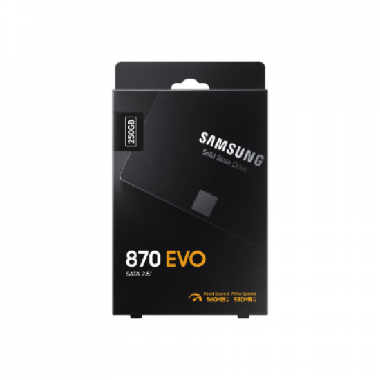 Samsung | SSD | 870 EVO | 250 GB | SSD form factor 2.5