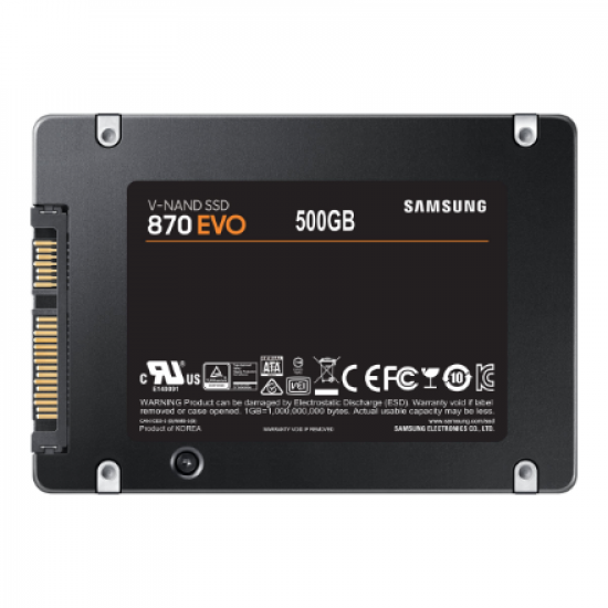Samsung | SSD | 870 EVO | 500 GB | SSD form factor 2.5