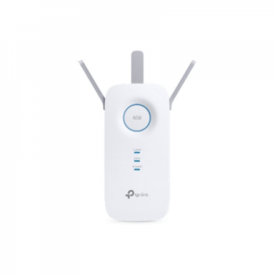 TP-LINK | AC1900 Wi-Fi Range Extender | RE550 | 802.11ac | 2GHz/5GHz | 600+1300 Mbit/s | 10/100/1000 Mbit/s | Ethernet LAN (RJ-45) ports 1 | MU-MiMO No | no PoE | Antenna type 3xExternal | No