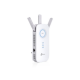 TP-LINK | AC1900 Wi-Fi Range Extender | RE550 | 802.11ac | 2GHz/5GHz | 600+1300 Mbit/s | 10/100/1000 Mbit/s | Ethernet LAN (RJ-45) ports 1 | MU-MiMO No | no PoE | Antenna type 3xExternal | No