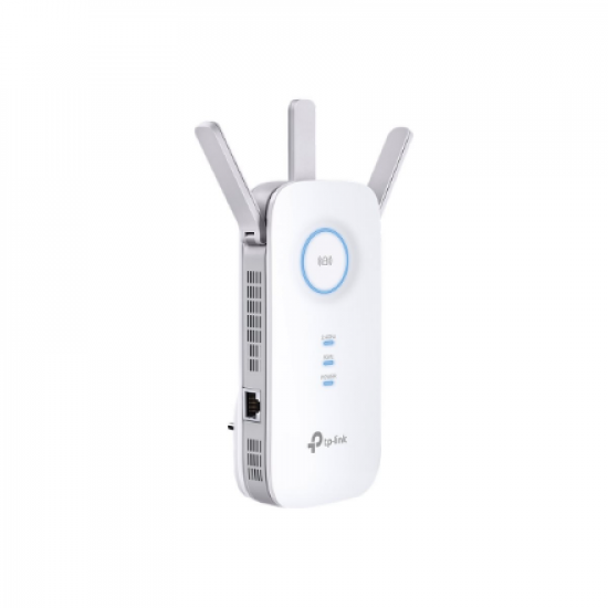 TP-LINK | AC1900 Wi-Fi Range Extender | RE550 | 802.11ac | 2GHz/5GHz | 600+1300 Mbit/s | 10/100/1000 Mbit/s | Ethernet LAN (RJ-45) ports 1 | MU-MiMO No | no PoE | Antenna type 3xExternal | No