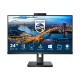 Philips | LCD Monitor with Windows Hello Webcam | 242B1H/00 | 23.8 