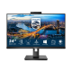Philips | LCD Monitor with Windows Hello Webcam | 242B1H/00 | 23.8 