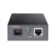 TP-LINK | Gigabit Single-Mode WDM Media Converter | TL-FC311B-2 | Gigabit SC Fiber Port | 10/100/1000 Mbps RJ45 Port (Auto MDI/MDIX)