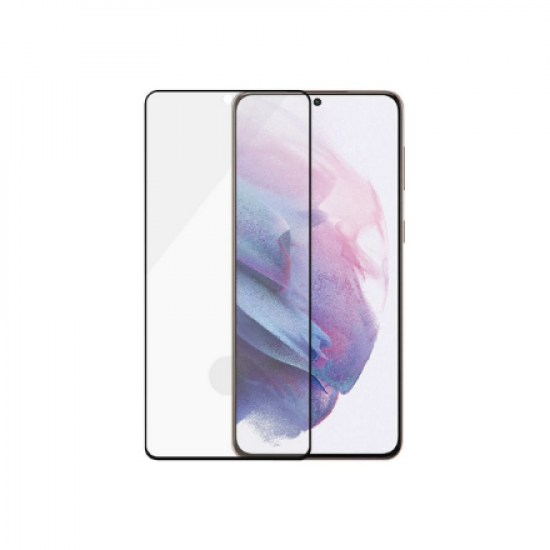 PanzerGlass | Samsung | Galaxy S21+ Series | Antibacterial glass | Black | Case Friendly, Compatible with the in-screen fingerprint reader | Antifingerprint screen protector