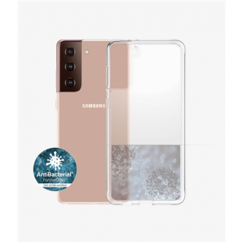 PanzerGlass | ClearCase | Case | Samsung | Galaxy S21+ Series | Thermoplastic polyurethane (TPU) | Clear | Anti yellow; Scratch resistant; Anti greasy; Anti Ageing; AntiBacterial