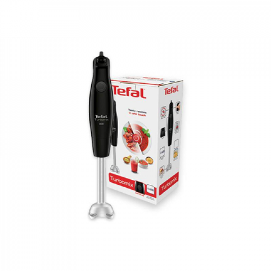 TEFAL | Blender | Turbomix HB1218 | Hand Blender | 350 W | Number of speeds Variable | Black