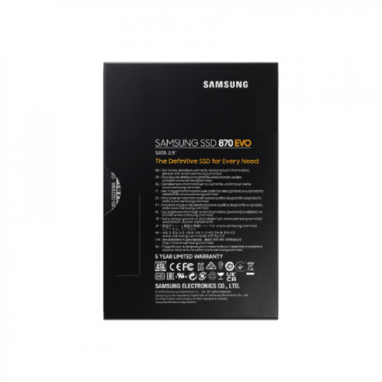Samsung | SSD | 870 EVO | 4000 GB | SSD form factor 2.5