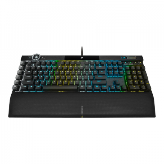 Corsair | Mechanical Gaming Keyboard | K100 RGB Optical | Wired | Mechanical Gaming Keyboard | US | Black/Red