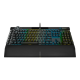 Corsair | Mechanical Gaming Keyboard | K100 RGB Optical | Wired | Mechanical Gaming Keyboard | US | Black/Red