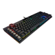Corsair | Mechanical Gaming Keyboard | K100 RGB Optical | Wired | Mechanical Gaming Keyboard | US | Black/Red
