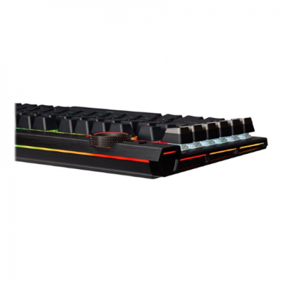 Corsair | Mechanical Gaming Keyboard | K100 RGB Optical | Wired | Mechanical Gaming Keyboard | US | Black/Red