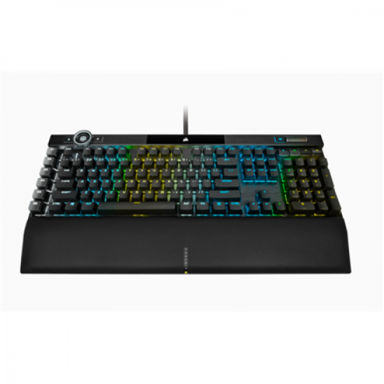 Corsair | Mechanical Gaming Keyboard | K100 RGB Optical | Wired | Mechanical Gaming Keyboard | US | Black/Red