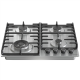 Gorenje | Hob | GW642ABX | Gas | Number of burners/cooking zones 4 | Rotary knobs | Stainless steel