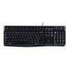 Logitech | Desktop MK120 | Wired keyboard | USB | Mouse included | US | Black