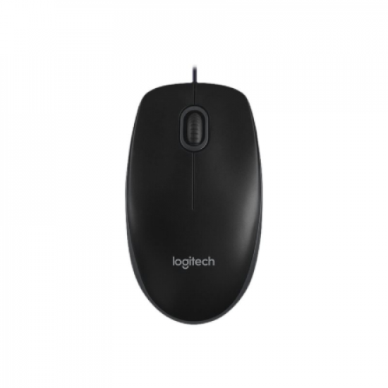 Logitech | Desktop MK120 | Wired keyboard | USB | Mouse included | US | Black