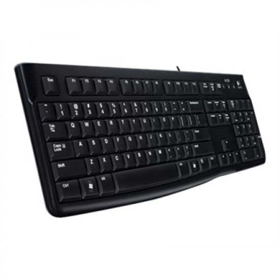 Logitech | Desktop MK120 | Wired keyboard | USB | Mouse included | US | Black