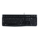 Logitech | Desktop MK120 | Wired keyboard | USB | Mouse included | US | Black