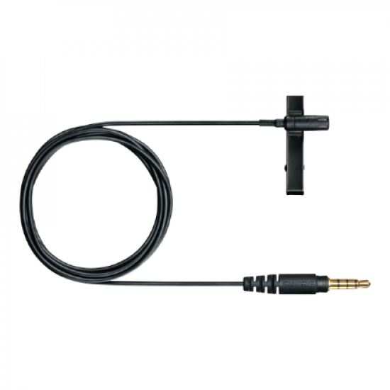 Shure MVL Lavalier Microphone for Smartphone or Tablet | Shure