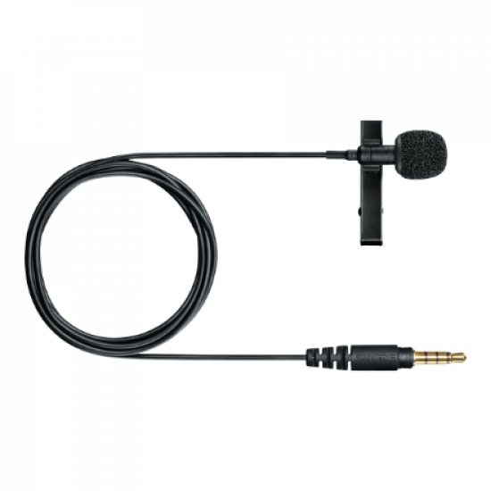 Shure MVL Lavalier Microphone for Smartphone or Tablet | Shure