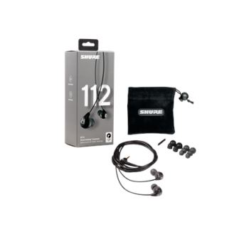Shure SE112 Earphone, Grey | Shure