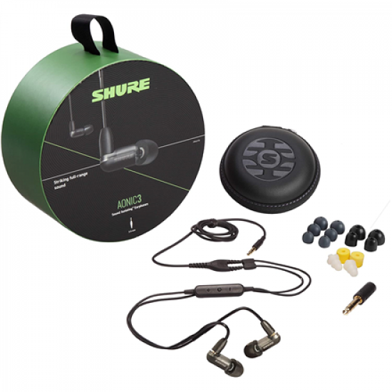 Shure 1BA Earphone,Black,W/-UNI | Shure