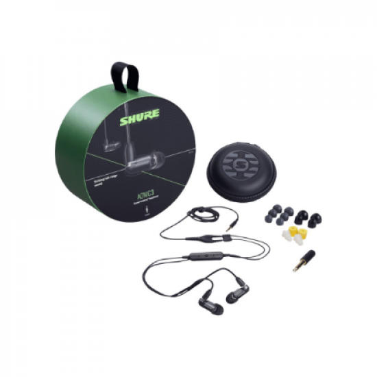 Shure 1BA Earphone,Black,W/-UNI | Shure